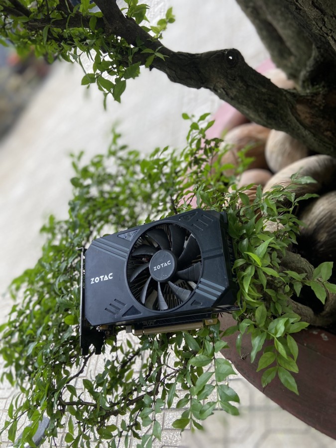 Card màn hình máy tính ZOTAC GeForce GTX 1060 3GD5 1 FAN cũ thumb