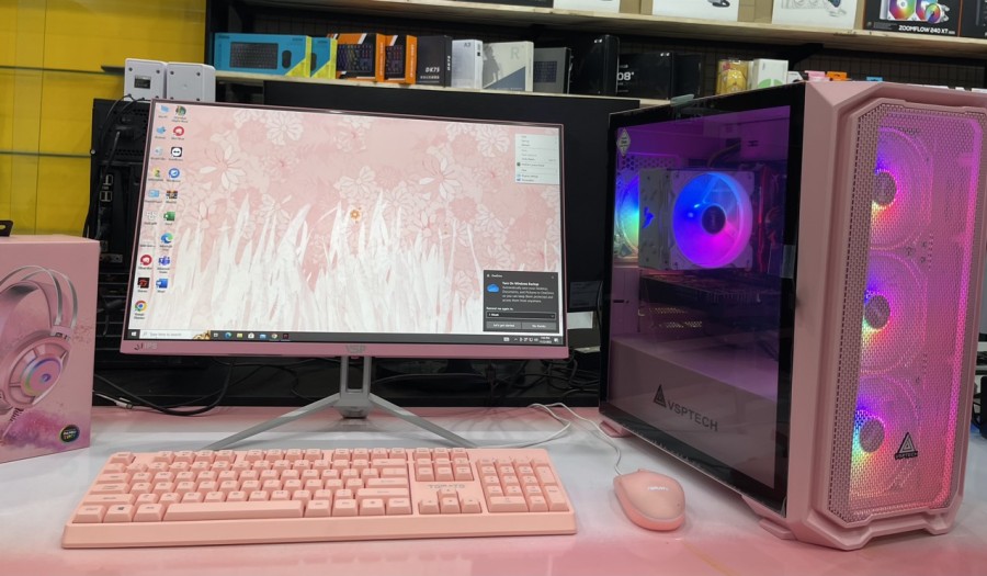 BỘ PC FULL HỒNG thumb