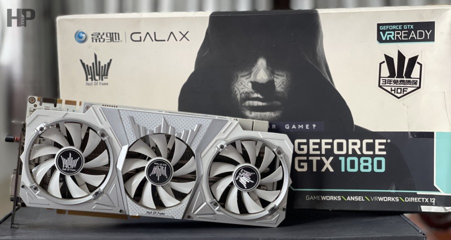 VGA GALAX GTX 1080 HOF 8GB 3 FAN