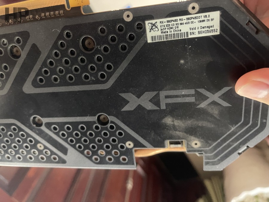 VGA RX580 XFX 4G 2 FAN CŨ thumb