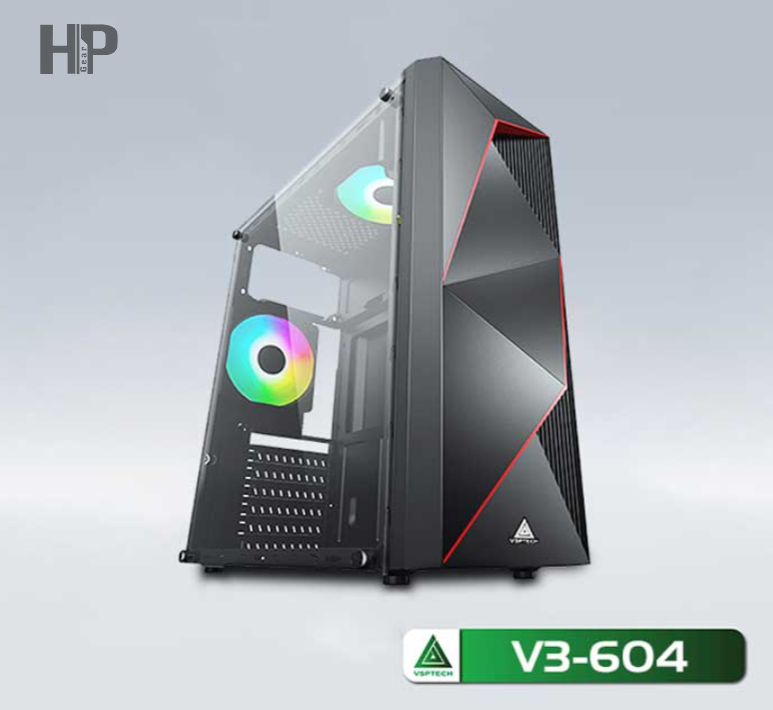 Thùng máy Case VSP Gaming V3-604 (No Fan)