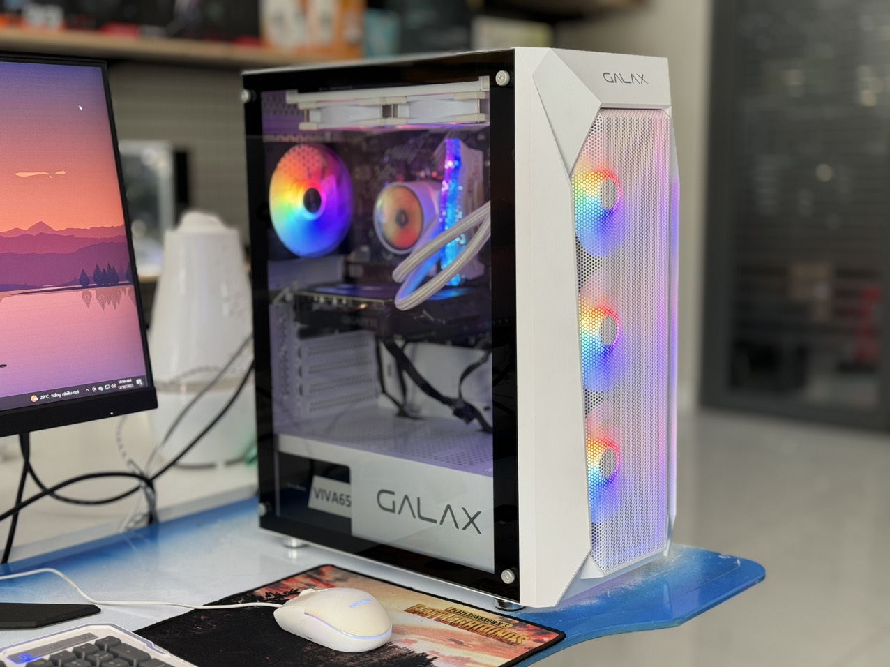 PC GAMING LED ĐẸP GIÁ RẺ CHƠI MƯỢT GAME: LMHT, FIFA, CS-GO, PUBG, GTA