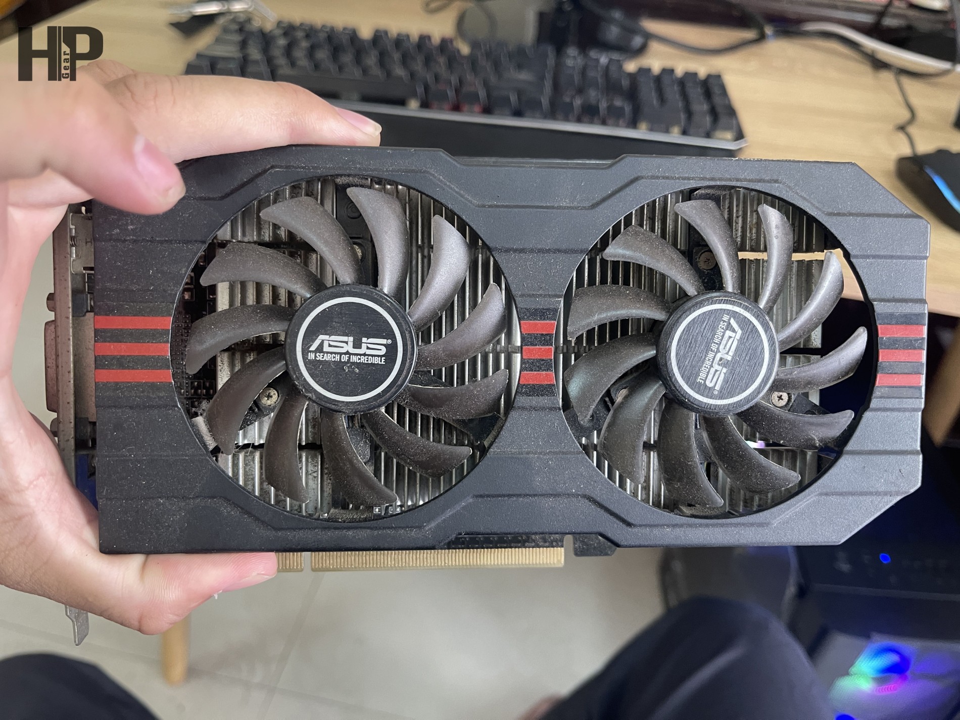 Card màn hình VGA Asus GTX 750 2Gb D5 2 Fan cũ